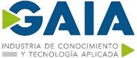 Logo GAIA industria de conocimiento y tecnología aplicada